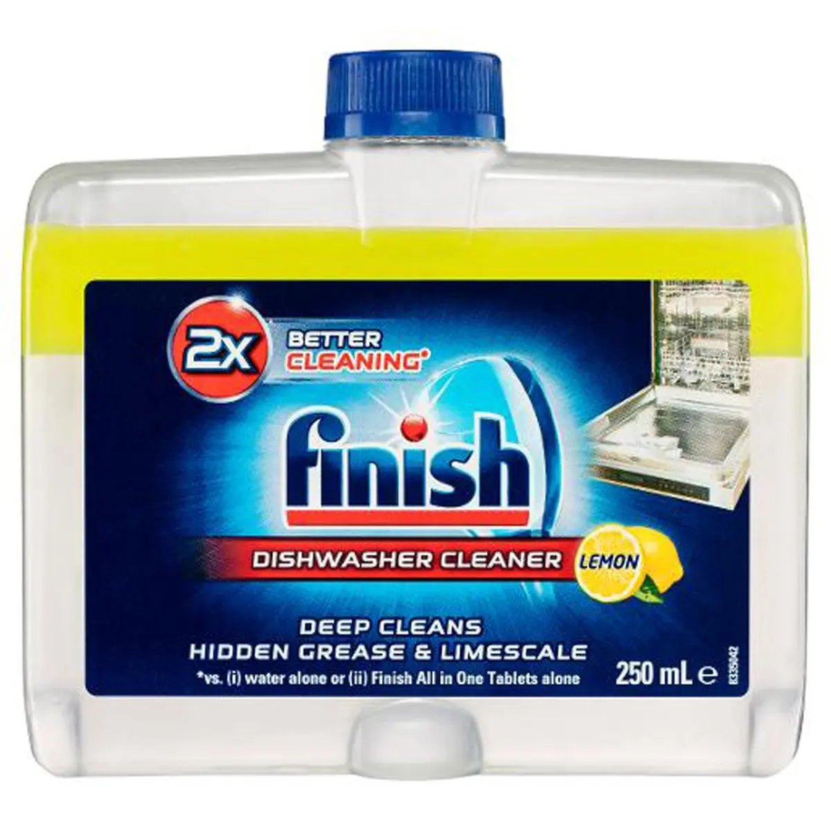 FINISH DISHWASHER CLEANER LEMON 250ml