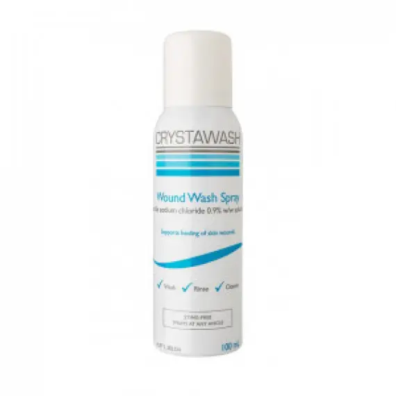 Crystawash Wound Wash Spray 100ml