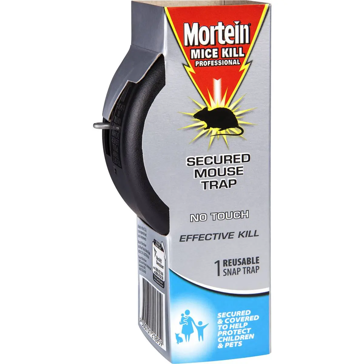 Mortein Mice Kill Secured Mouse Trap 1ea