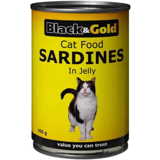 Black & Gold Sardines in Jelly 400g