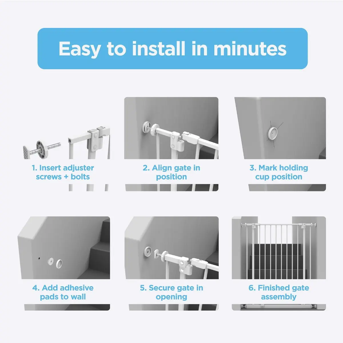 Perma Child Safety Easy Fit Baby Gate
