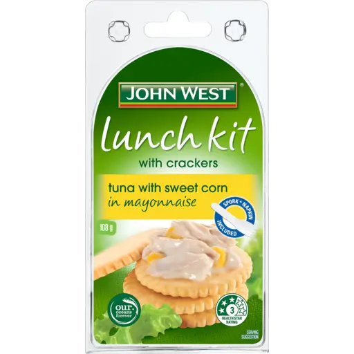 John West Lunch Kit In Mayo And Corn 108g