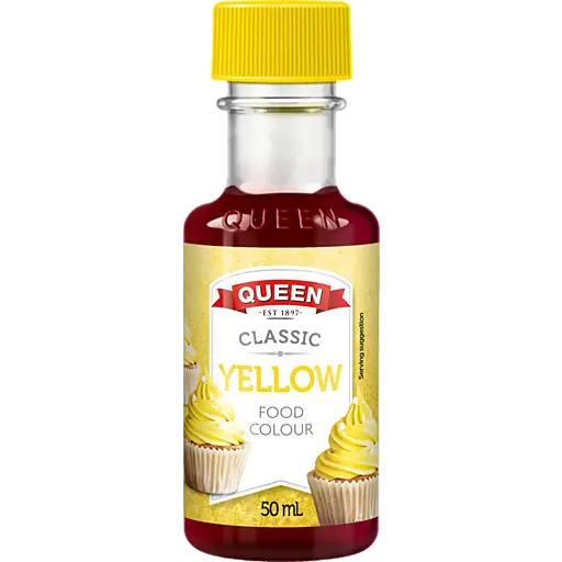 Queen Yellow Food Colour 50mL