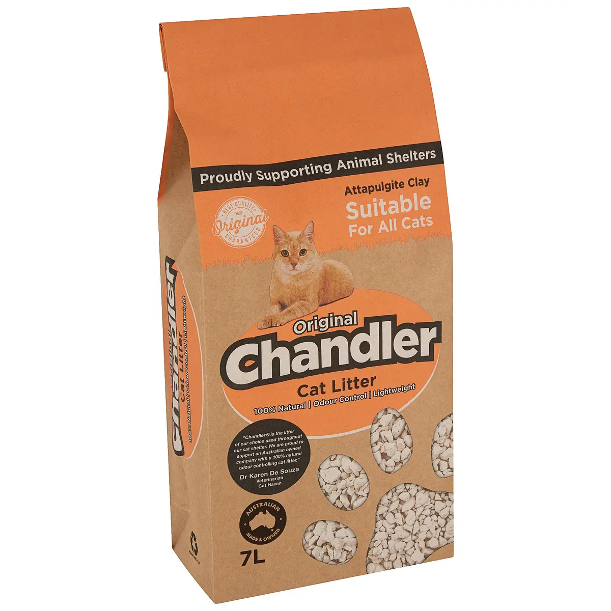 Chandler Original Natural Cat Litter 7L