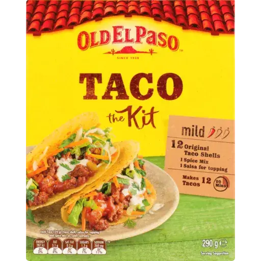 Old El Paso Kit Taco 290g