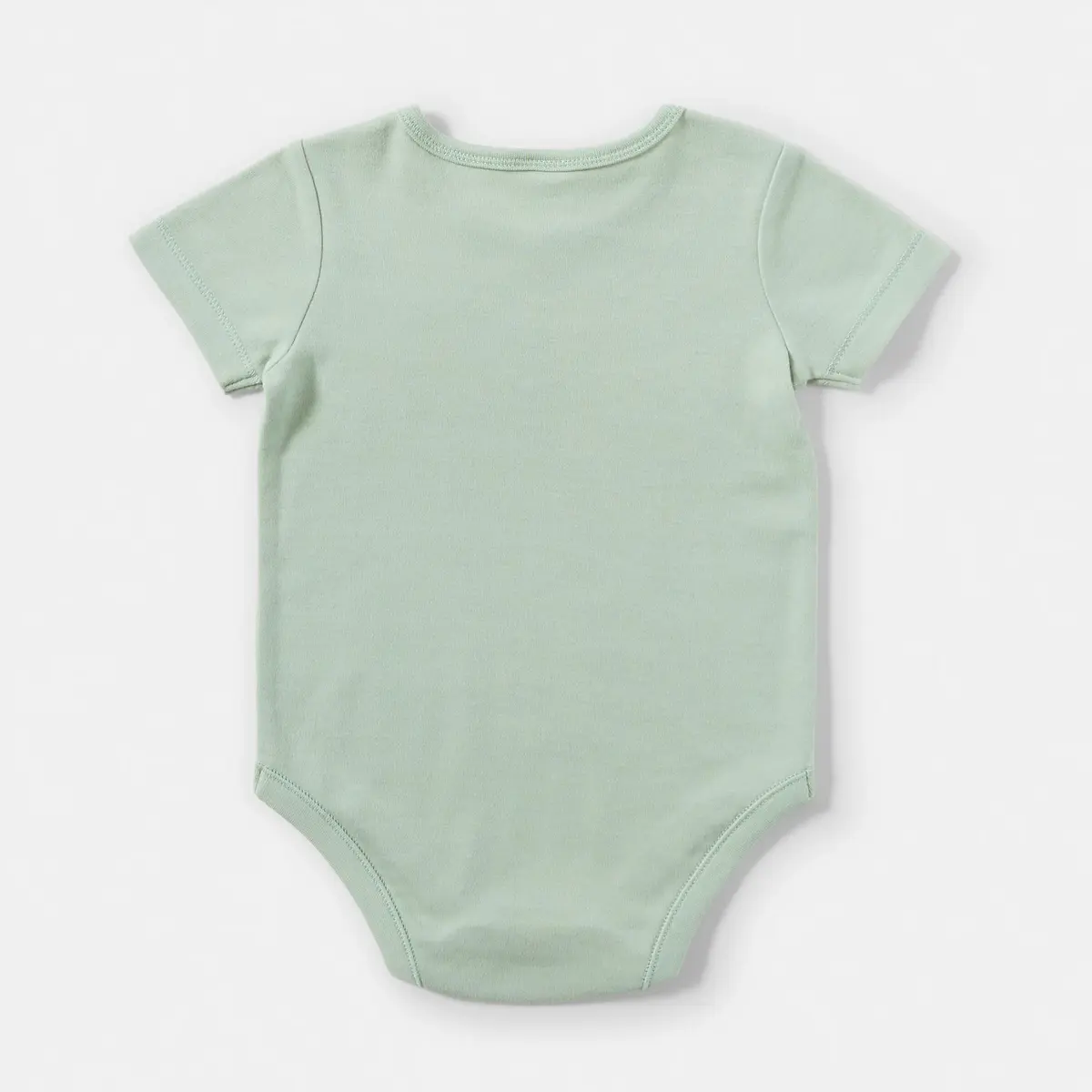 Short Sleeve Placement Print Bodysuit