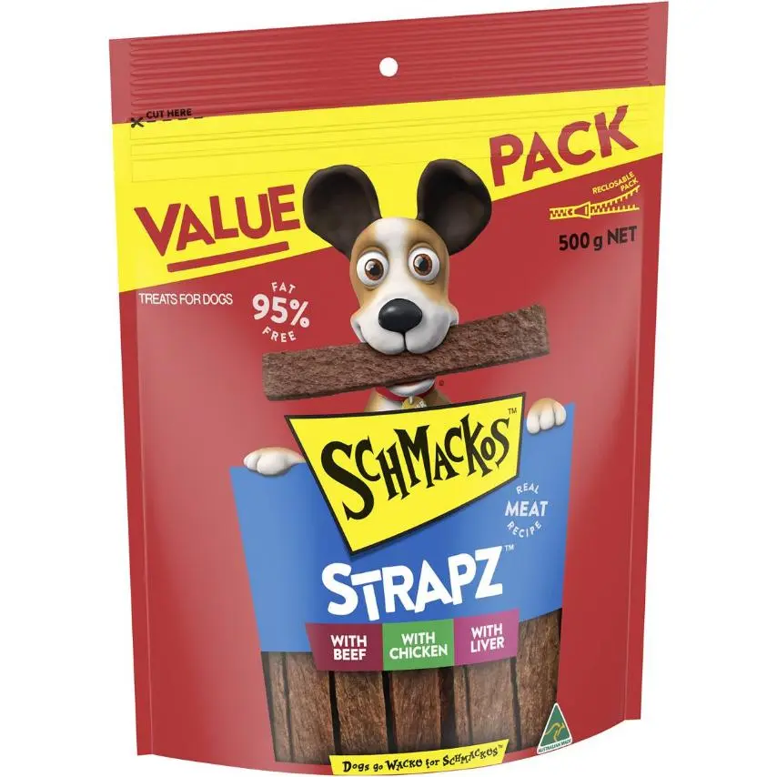 SCHMACKOS STRAPZ 3 Variety Pack 500g