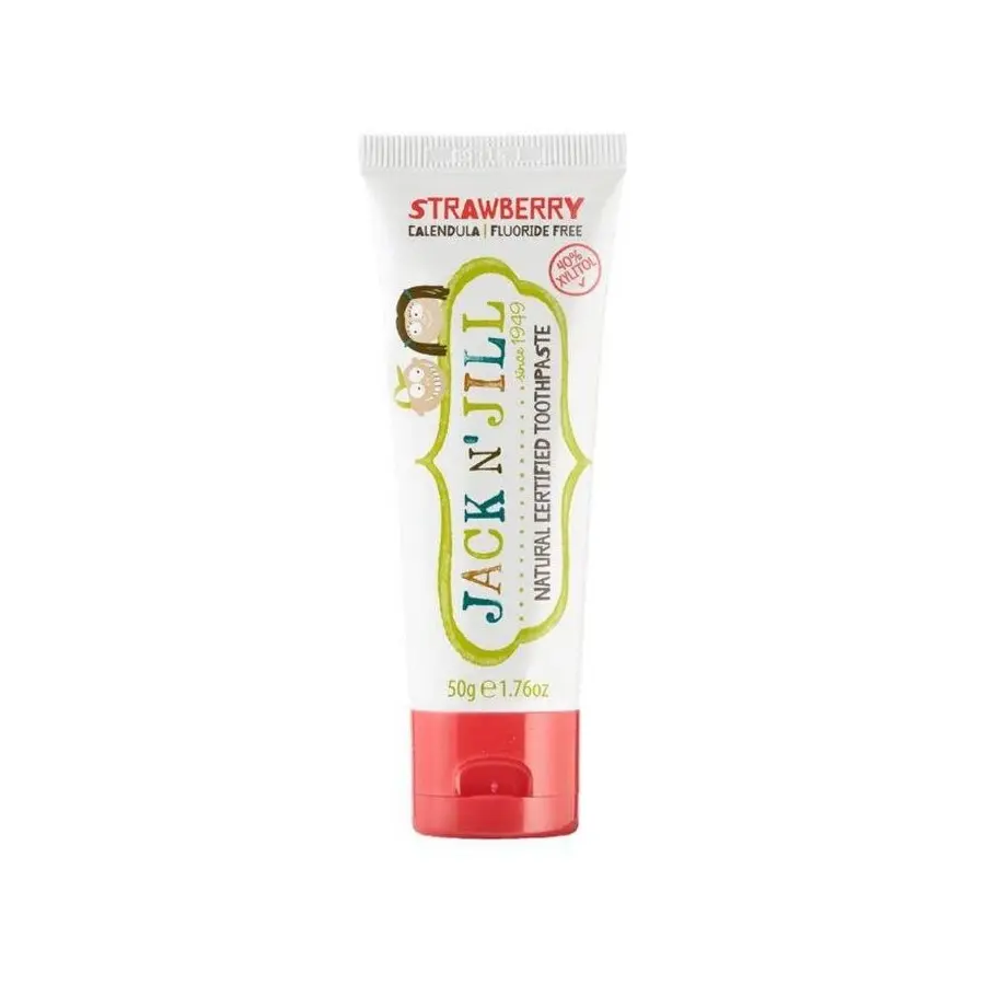 Jack N' Jill Kids Natural Toothpaste 50g - Strawberry 6M+