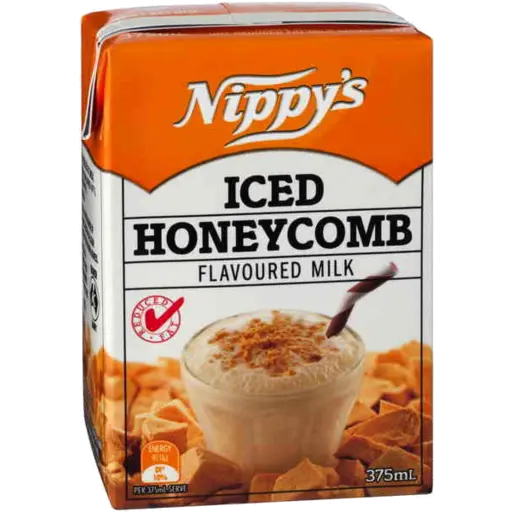 Nippys Iced Honeycomb Flavoured Milk 375ml
