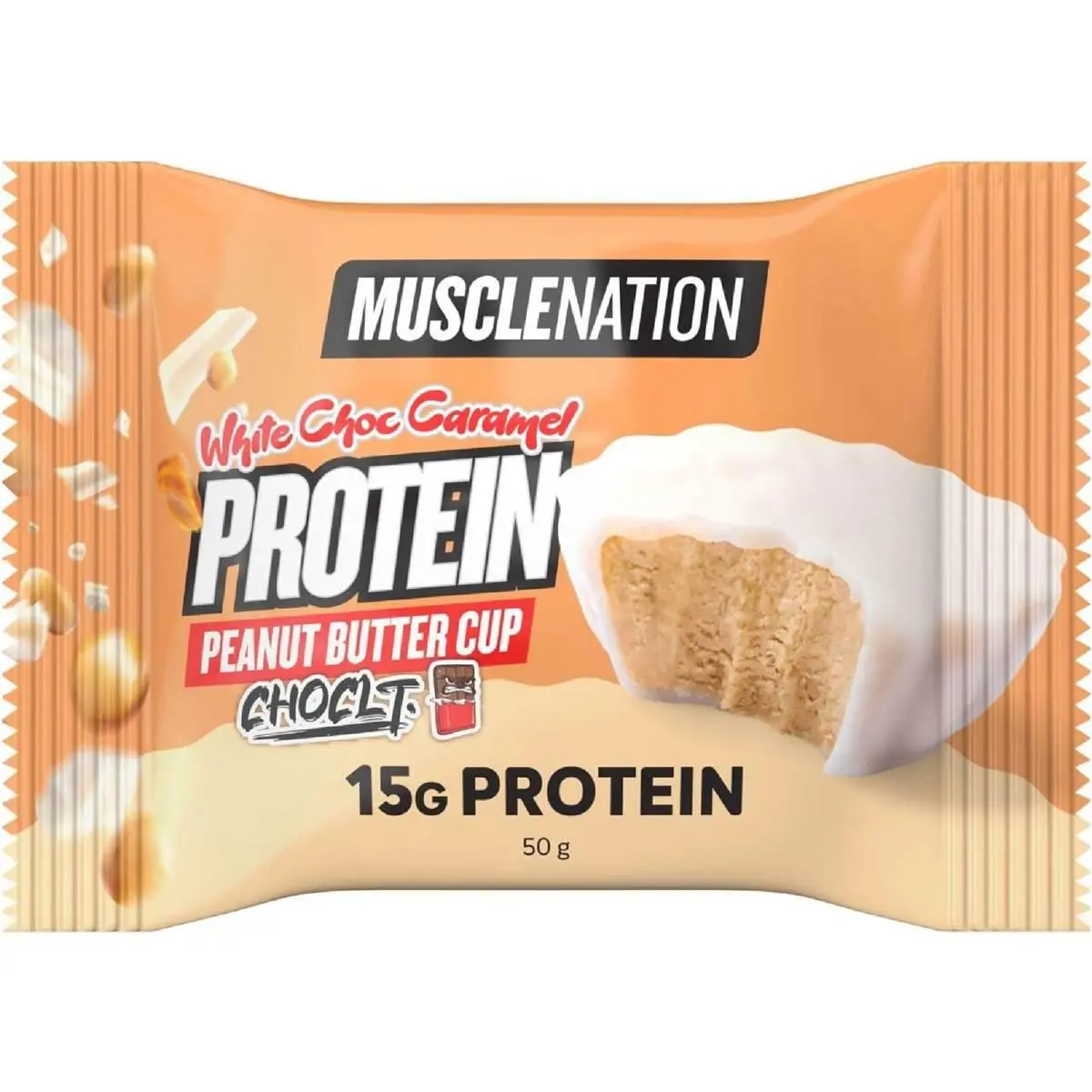 Muscle Nation Protein WC Caramel PB Cup 50 g