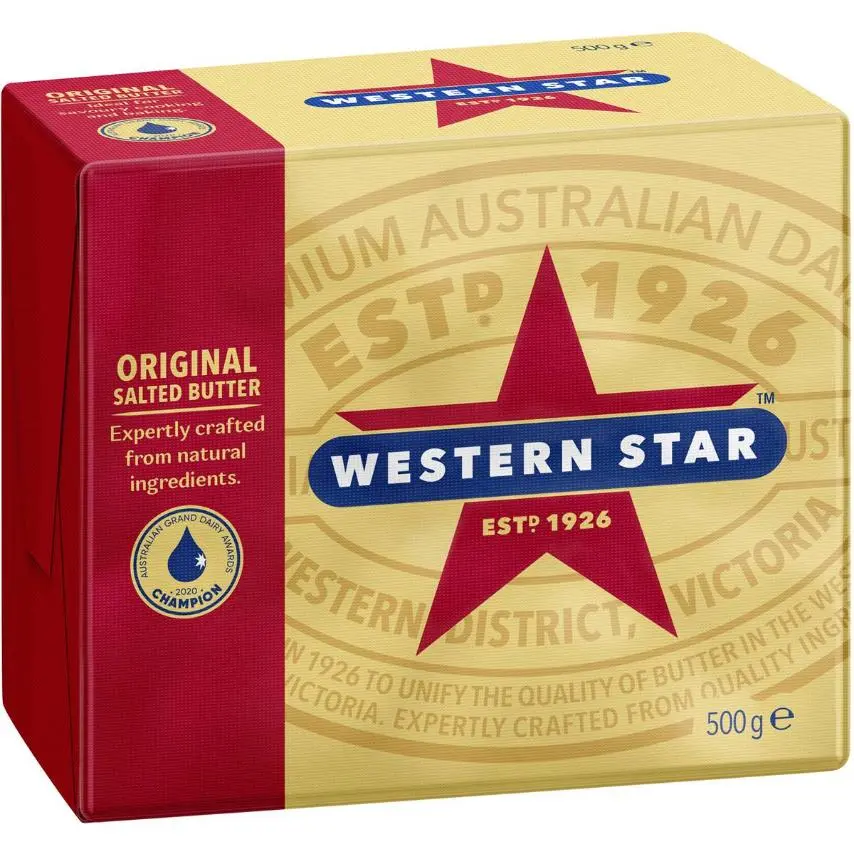 Western Star Salted Butter Block
