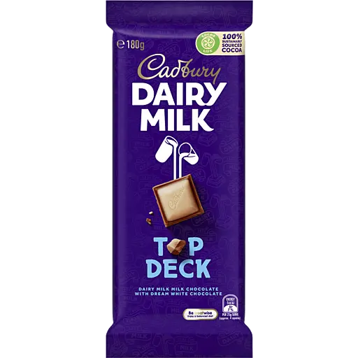 Cadbury Dairy Milk Top Deck 180g