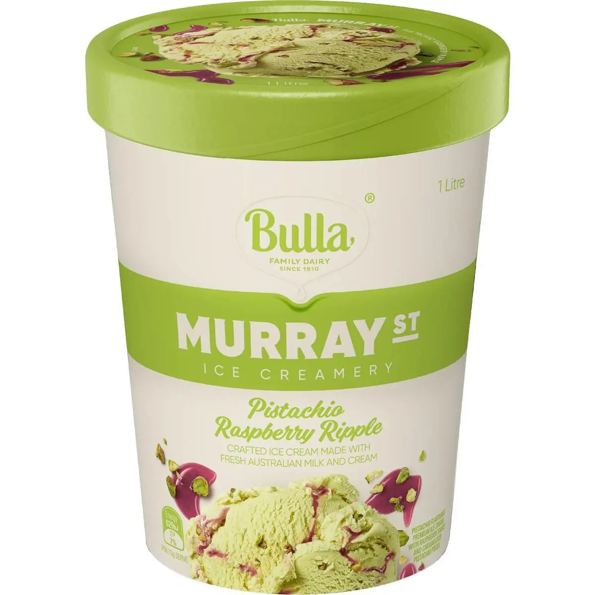 Bulla Murray St Pistachio Raspberry 1L