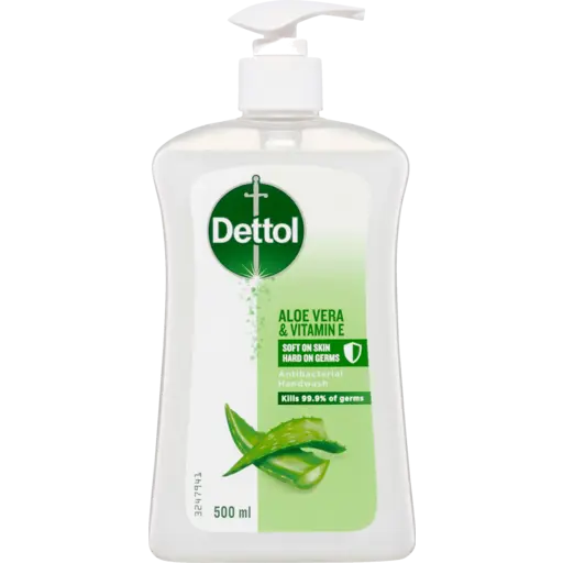 Dettol Anti-Bacterial Liquid Hand Wash Aloe Vera 500ml