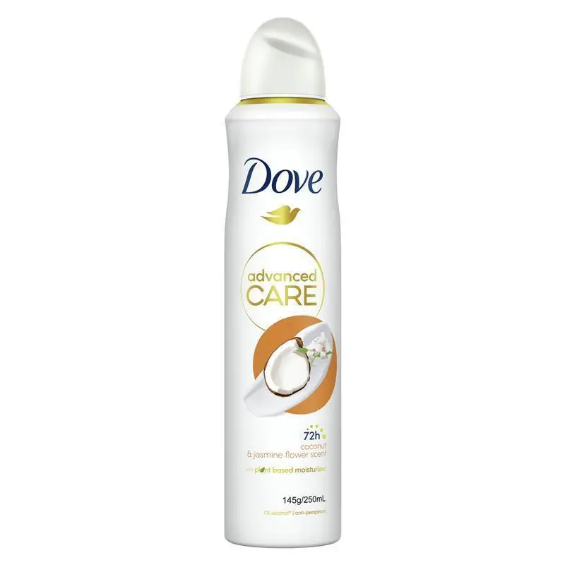 Dove Advanced Antiperspirant Aerosol Nourishing Coconut Jasmine 250ml