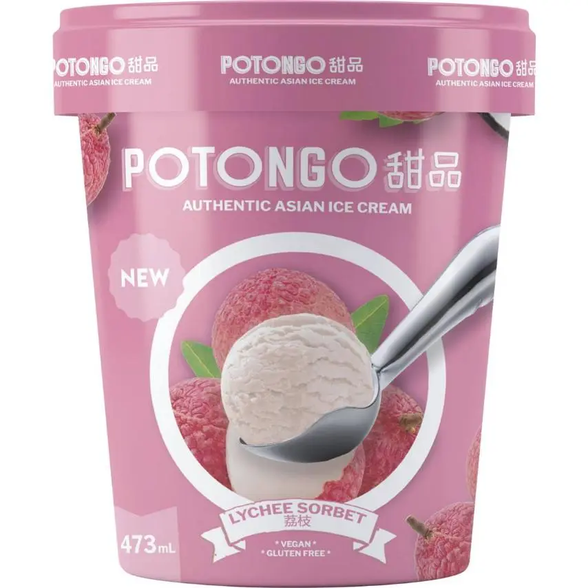 Potongo Lychee Sorbet 473mL