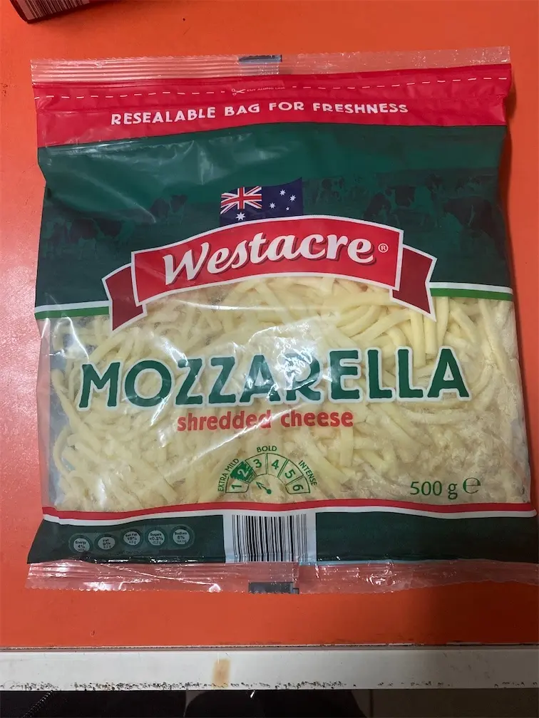 ChsShredd Mozzarella 500g