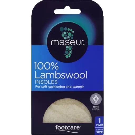 MASEUR INSOLES LAMBSWOOL