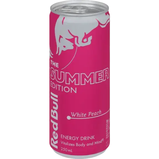 Red Bull The Summer Edition White Peach 250mL