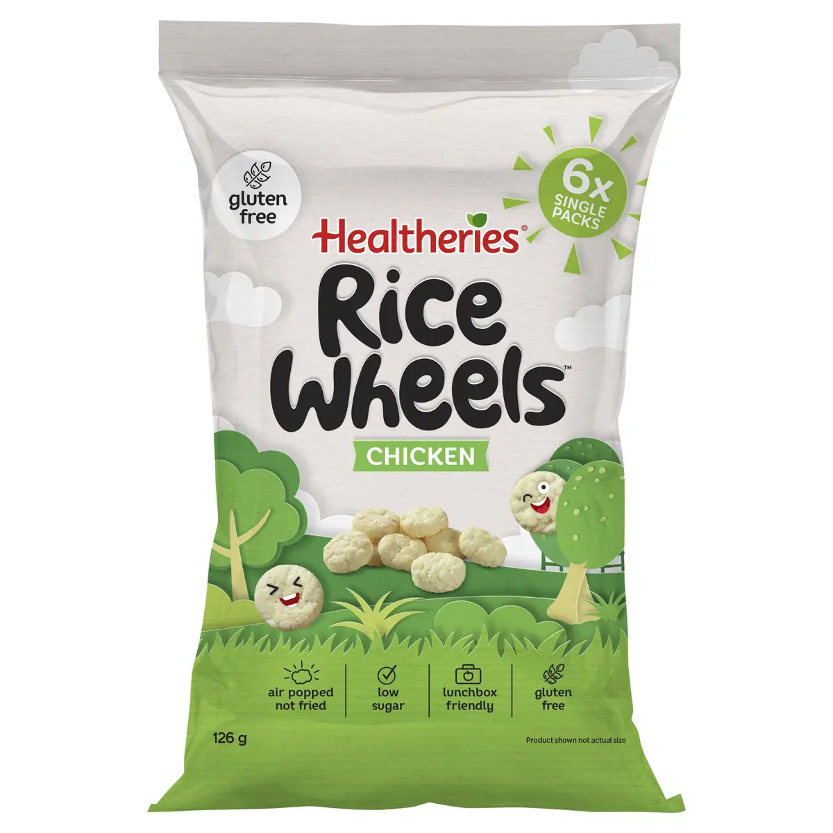 Healtheries Rice Wheels Chicken Multipack