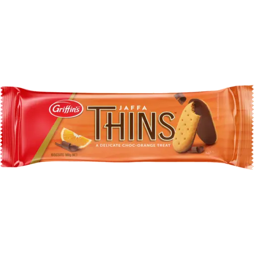 Griffins Thins Biscuits Jaffa 180g