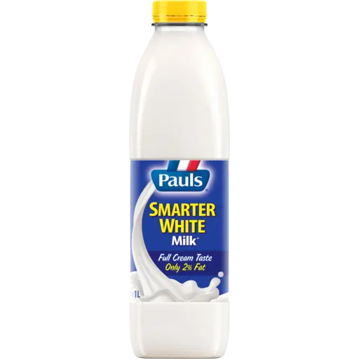 Pauls Smarter White 2% Fat Milk 1l