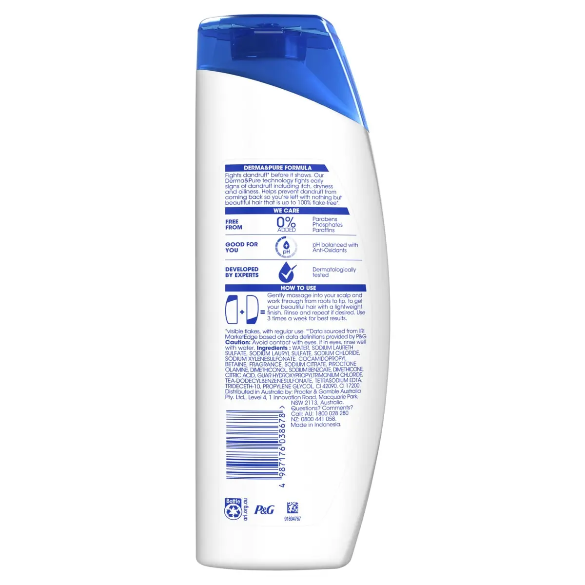 Head & Shoulders Clean & Balanced Shampoo and Conditioner 350ML