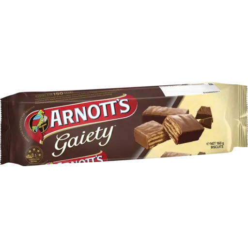 Arnotts Biscuits Chocolate Gaiety 160g
