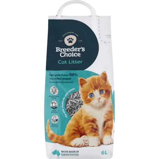 Breeder's Choice Cat Litter 6 Litre