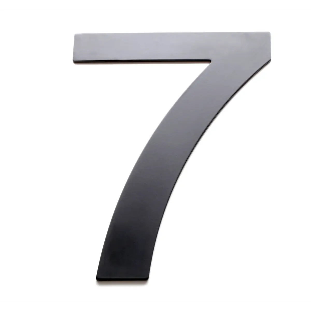 Sandleford 200mm Black Lorenzo House Number 7