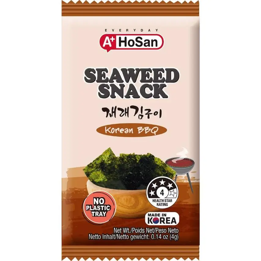 A+ Ho San Seaweed Snack Korean BBQ