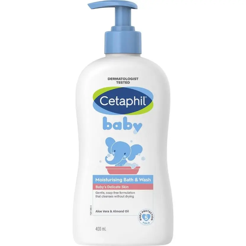 Cetaphil Baby Moist Bath & Wash 400ml