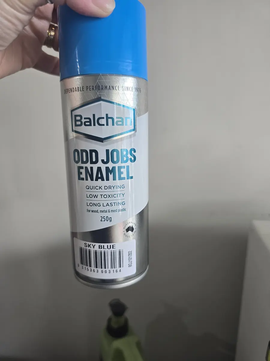 Sky Blue Spray Paint