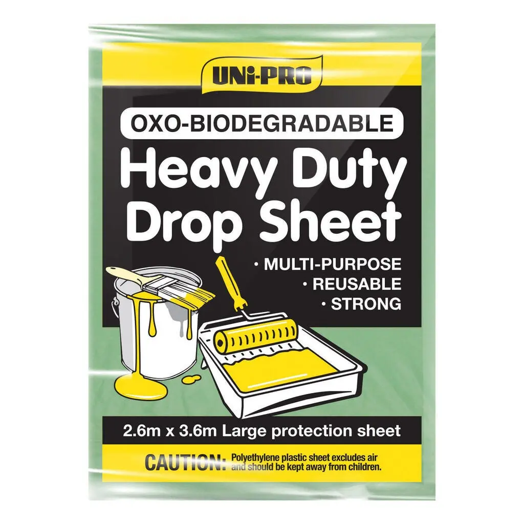 Uni-pro Oxo-biodegradable Heavy Duty Drop Sheet