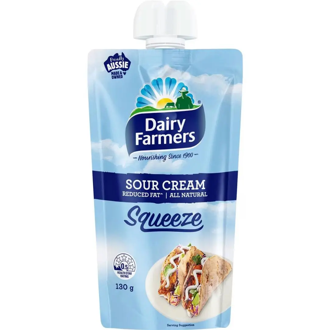 Dairy Farmers Light Sour Cream 130g
