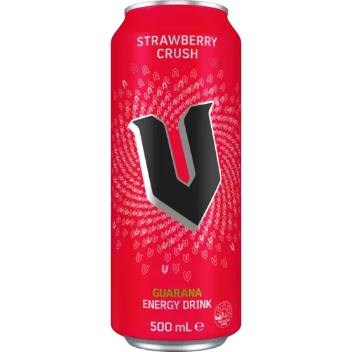 V Energy Drink Strawberry Crush 500mL