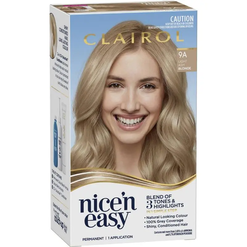 Clairol Nice 'N Easy Permanent 9A Light Ash Blonde