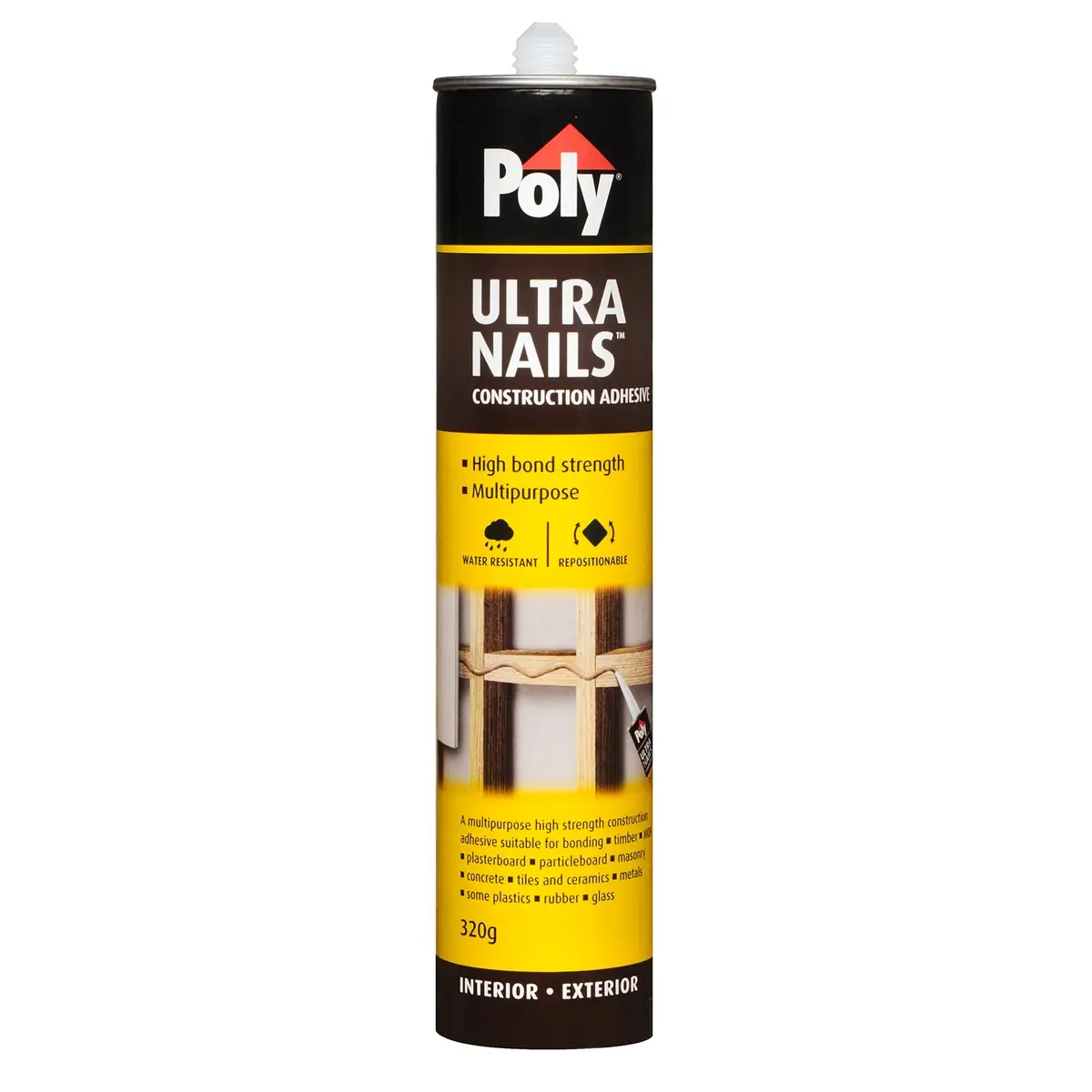 POLY ULTRA ADHESIVE 320GR