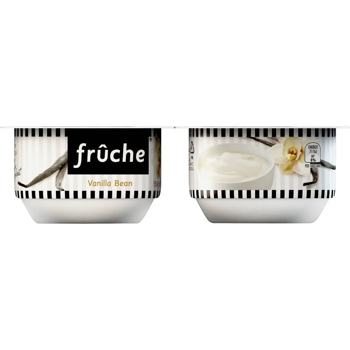 Yoplait Fruche Vanilla Beans 2 x 150g