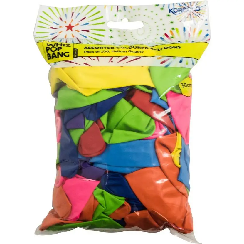 Korbond Balloon Assorted Colours