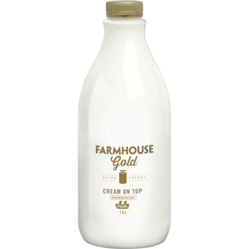 Pauls Farmhouse Gold Unhomogenised Milk 1.5L