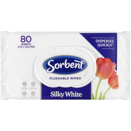 Sorbent Clean and Fresh Moist Personal Wipes Jumbo Pack 80ea