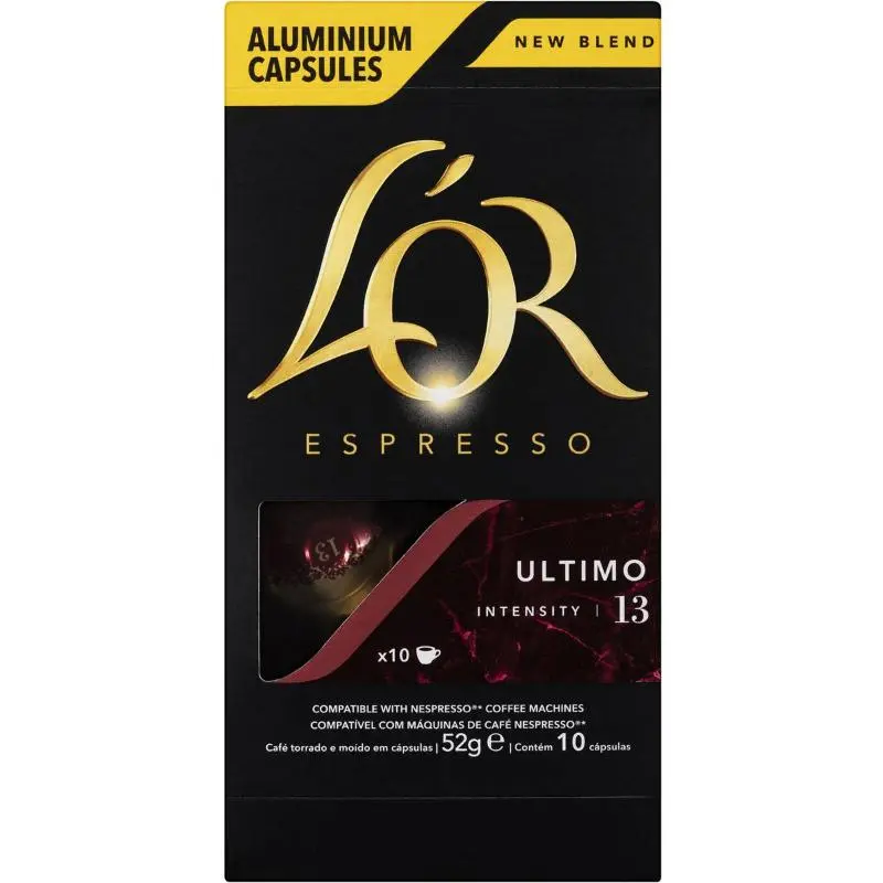 L'OR Coffee Capsules Ultimo Intensity 13 10 Pack