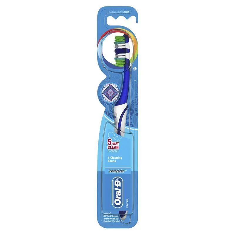 ORAL-B Advantage Complete Toothbrush 5-Way Clean Medium 1pk