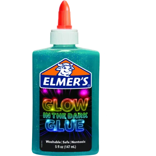Elmer's Glow In The Dark Glue Blue