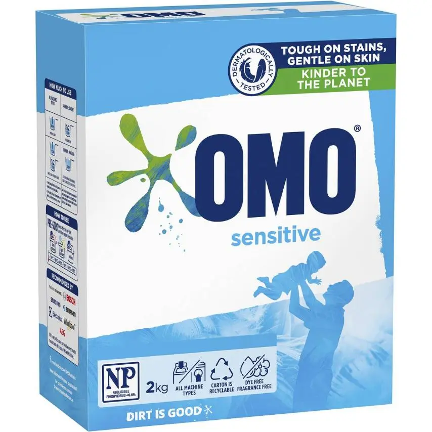 OMO LAUNDRY POWDER SENSITIVE 2 KG