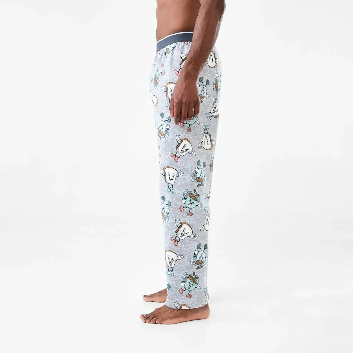 Printed Flannel Pants