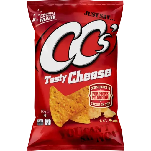 CCs Corn Chips Tasty Cheese 175g