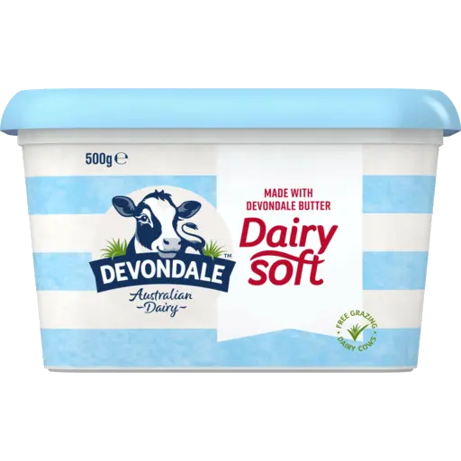 Devondale Dairy Soft Tub Regular 500g