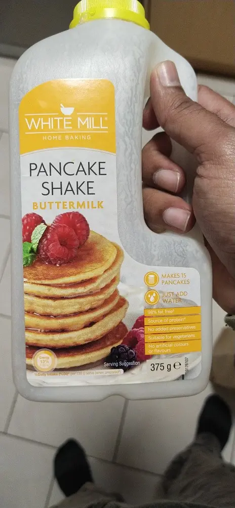 White Mill Pancake Mix & Shake Buttermilk 375g